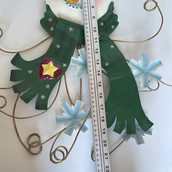 🎄Vintage Christnams Rustic Snowman Door/Wall Hanging🎄 - Picture 4 of 7